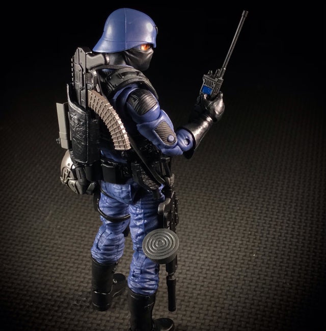 GA0197 1:12 Enemy Command Loadout great for G.I. Joe Classified, Cobra  Officer, Trooper, 6” Custom Action figures, Gridiron Studios Product